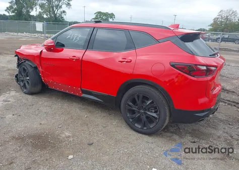 2020 Chevrolet Blazer Awd Rs из США, поврежденный, VIN 3GNKBKRSXLS642183